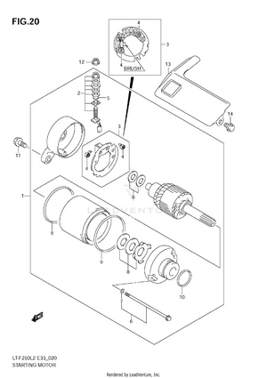 Starting Motor Schematic