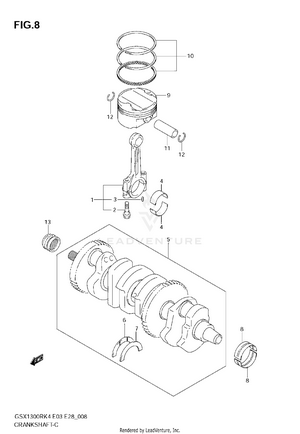 Crankshaft Schematic