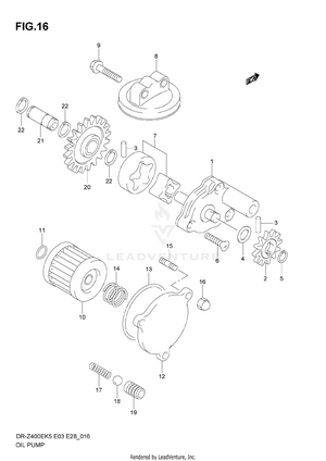Oil Pump Schematic