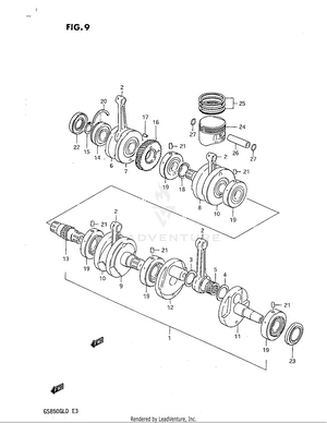Crankshaft Schematic