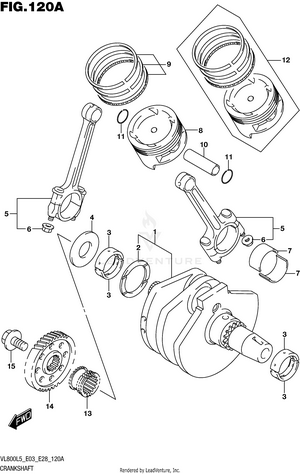 Crankshaft Schematic