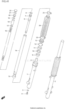Front Damper Schematic