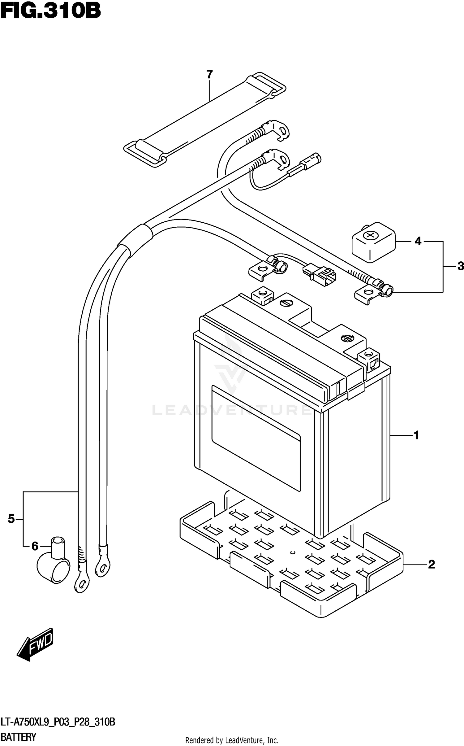 BATTERY (LT-A750XL9 P28)