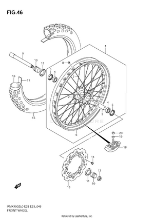 Front Wheel Schematic