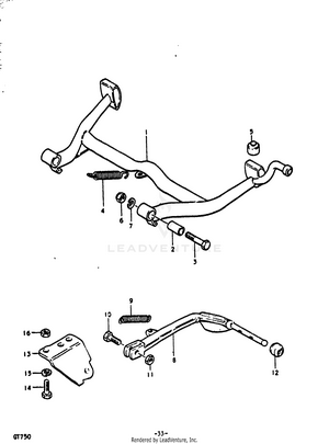 Center Stand Schematic