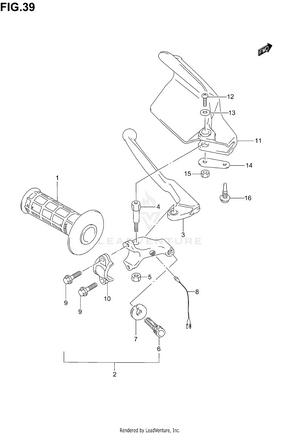 Lh Handle Lever Schematic
