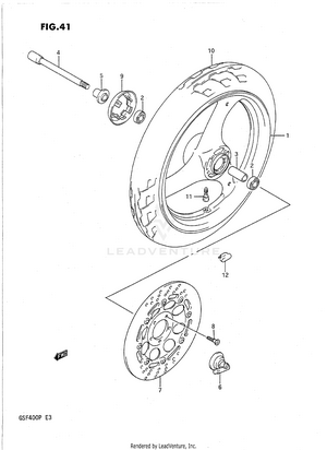 Front Wheel Schematic