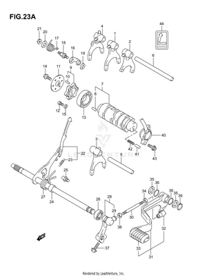 Gear Shifting (1)(model K4/k5/k6/k7) Schematic