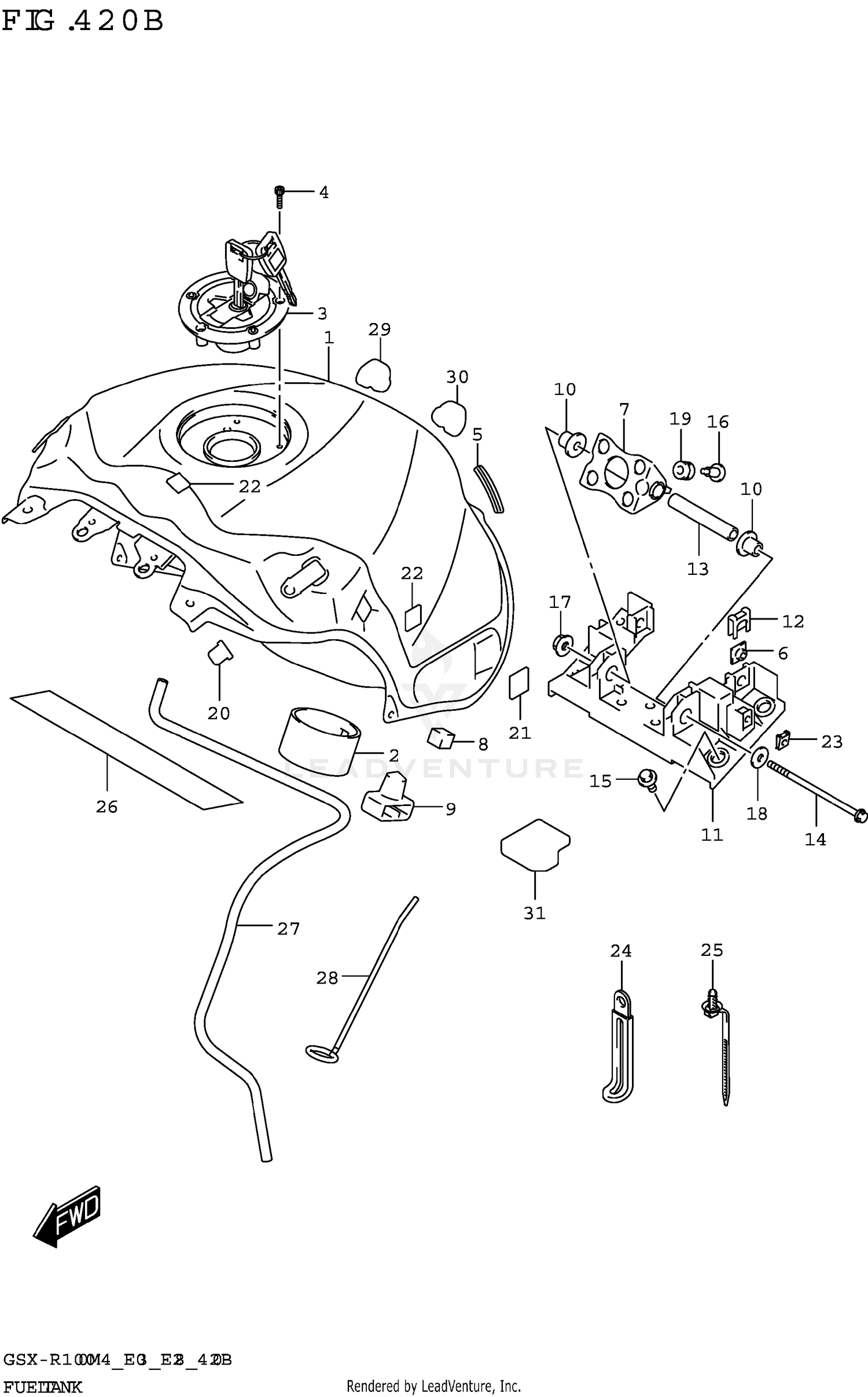Assembly diagram