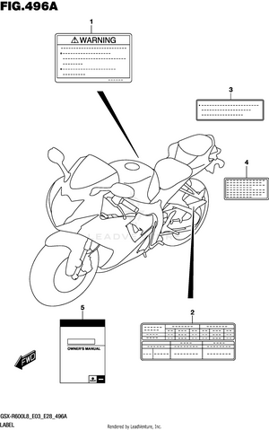 Label (gsx-r600l8 E03) Schematic