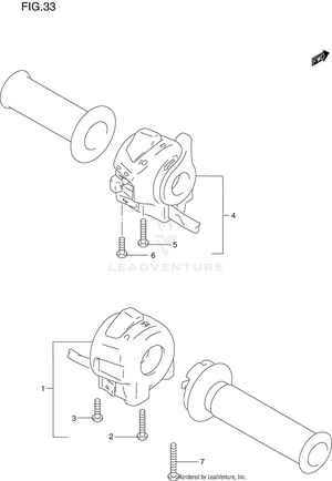 Handle Switch Schematic