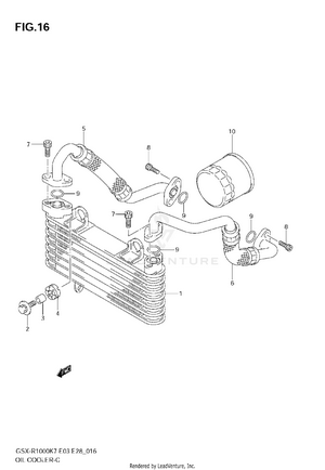 Oil Cooler Schematic