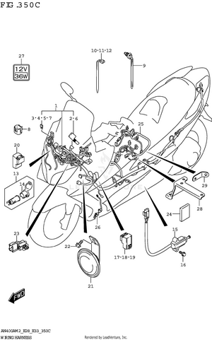 Wiring Harness (e33) Schematic