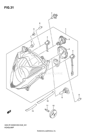 Headlamp Schematic
