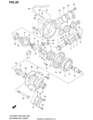 Differential Gear Schematic