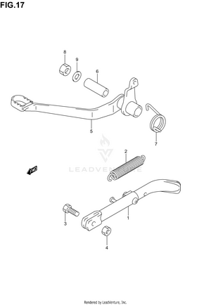 Rear Brake Schematic
