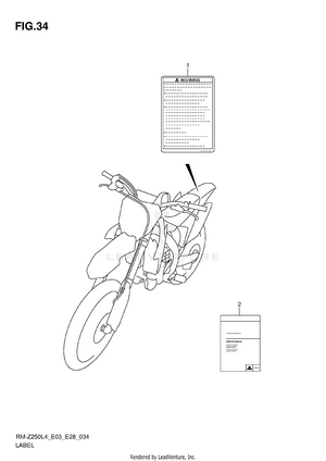 Front Caliper Schematic