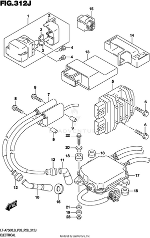 Electrical (lt-a750xpzl9 P33) Schematic