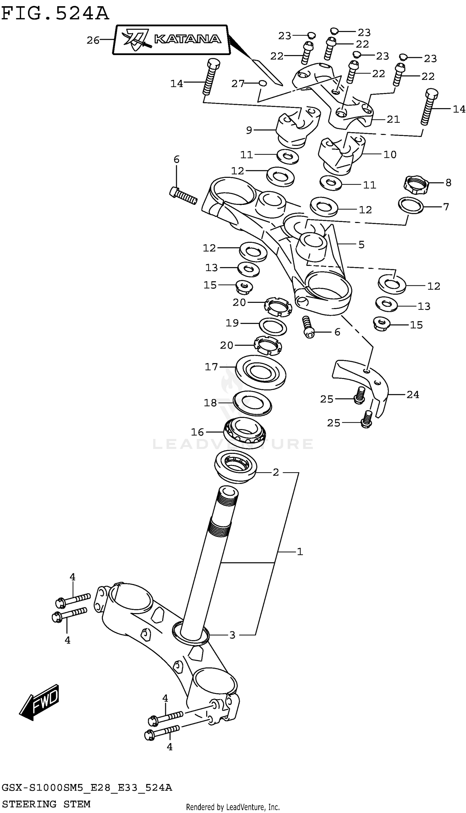 STEERING STEM