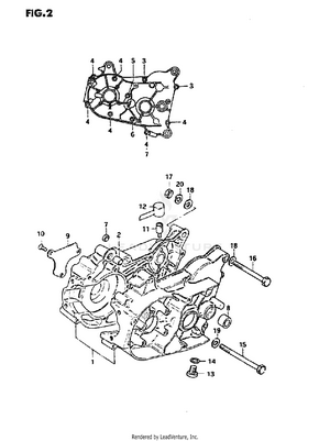 Crankcase Schematic