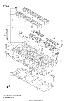 Cylinder Head Schematic