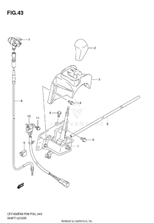 Shift Lever Schematic