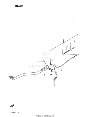 Rear Brake Schematic