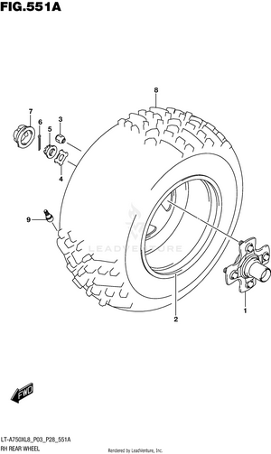 Rh Rear Wheel Schematic