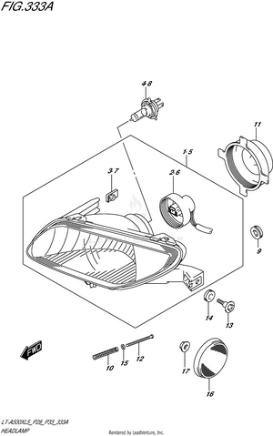 Headlamp (lt-a500xl5 P28) Schematic
