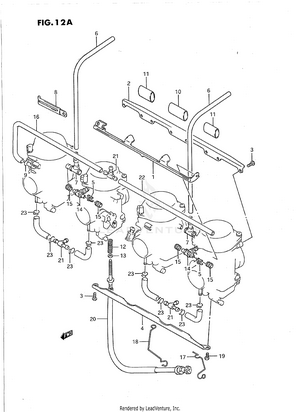Carburetor Fittings Schematic