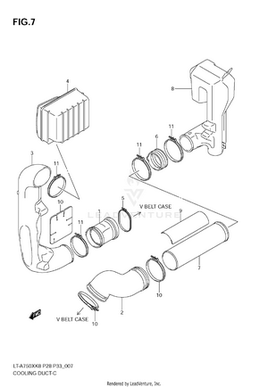 Cooling Duct Schematic