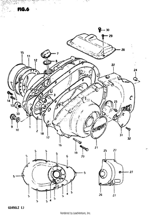 Crankcase Cover Schematic