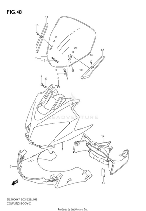 Cowling Body Schematic