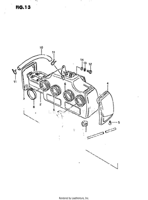 Air Cleaner (model X) Schematic
