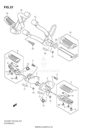 Footrest Schematic