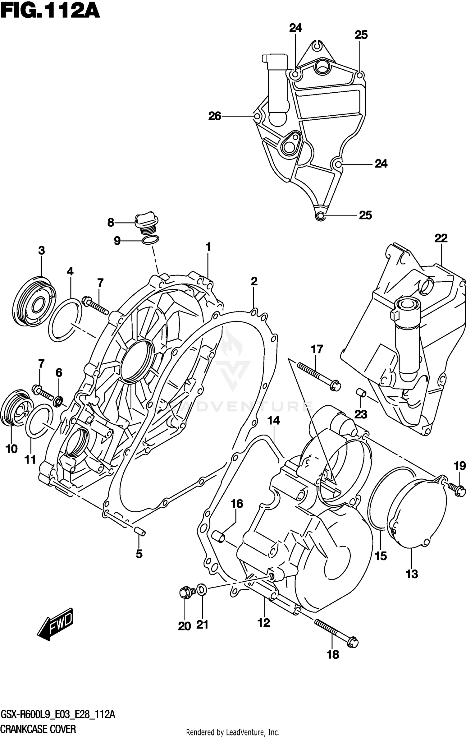CRANKCASE COVER