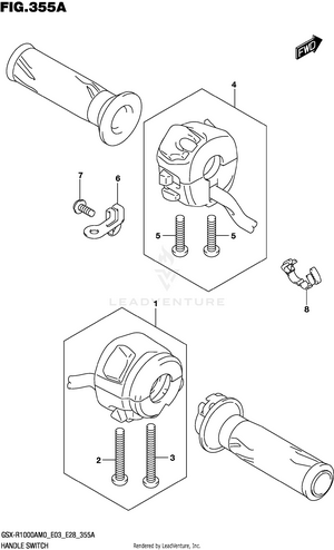 Handle Switch Schematic