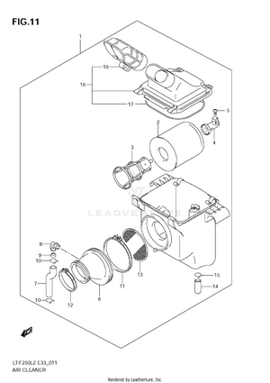 Air Cleaner Schematic