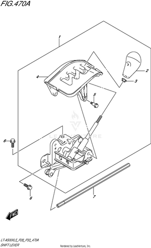 Shift Lever Schematic