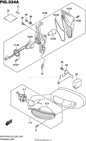 Turnsignal Lamp Schematic