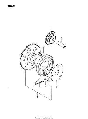 Starter Clutch Schematic
