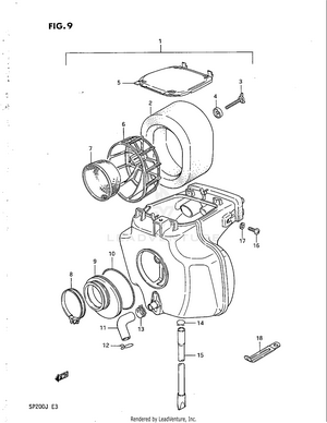 Air Cleaner Schematic