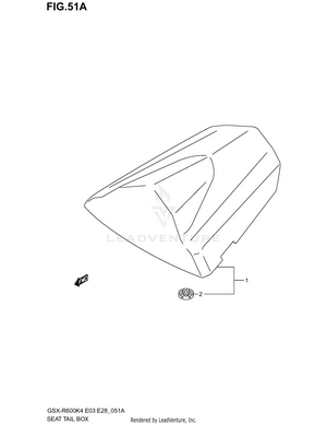Seat Tail Box (model K5) Schematic