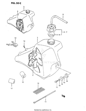 Fuel Tank (n/p) Schematic