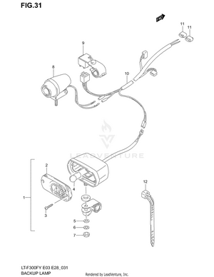 Backup Lamp (optional) Schematic