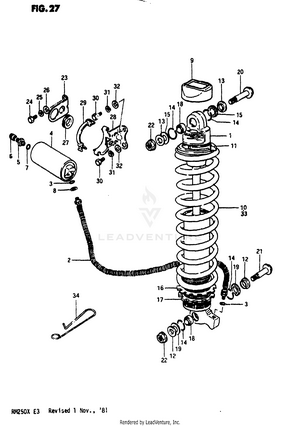Shock Absorber Schematic