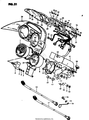 Combination Meter Schematic