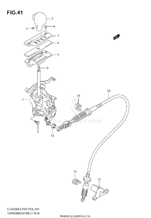 Shift Lever Schematic