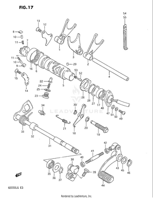 Gear Shifting Schematic