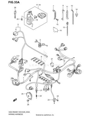 Wiring Harness (model K2/k3) Schematic